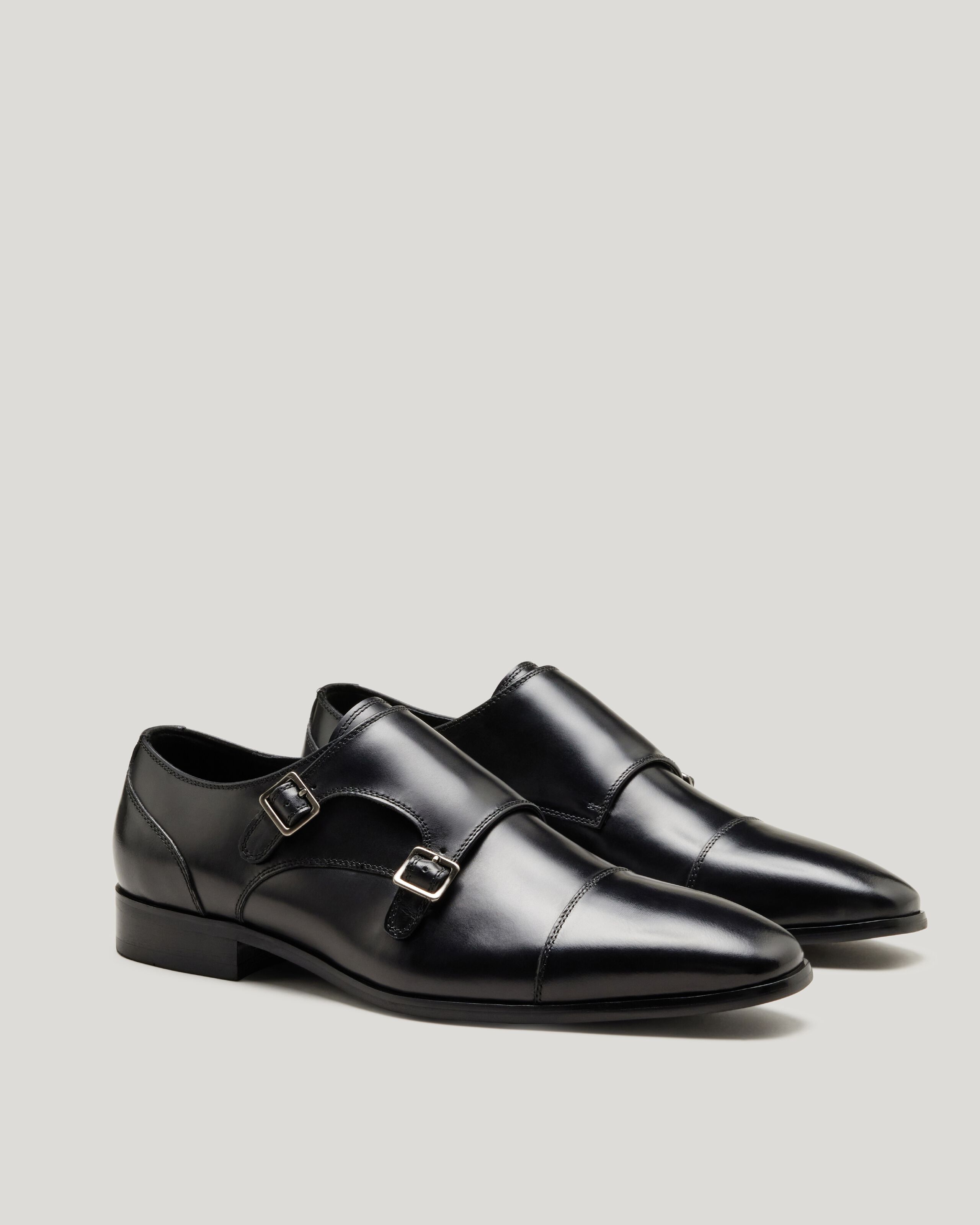 Black sales monk strap